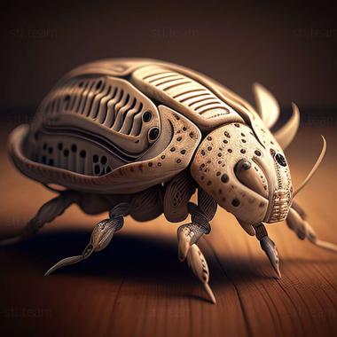 3D model Neoeutrypanus nitidus (STL)